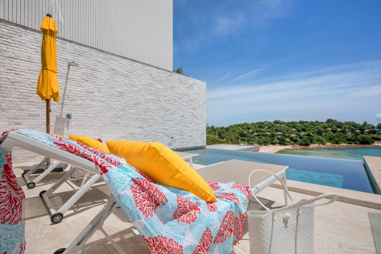 Beachside Villa - B18 - At Bayside Luxury Villas Samrong Bay Beach, 4 Bed 5 Bath, Sea & Sunset Views, Only 200M Walk To The Beach Choeng Mon ภายนอก รูปภาพ