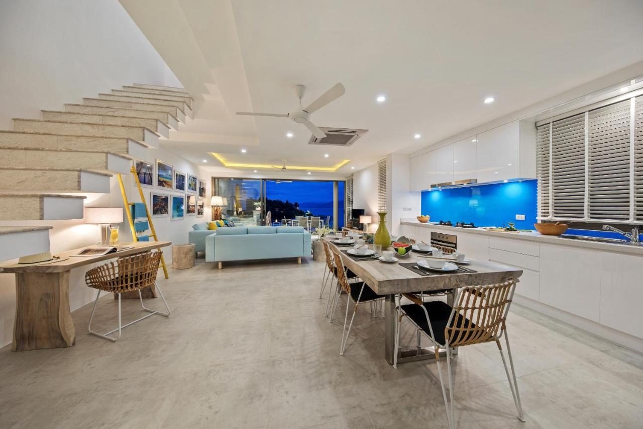 Beachside Villa - B18 - At Bayside Luxury Villas Samrong Bay Beach, 4 Bed 5 Bath, Sea & Sunset Views, Only 200M Walk To The Beach Choeng Mon ภายนอก รูปภาพ