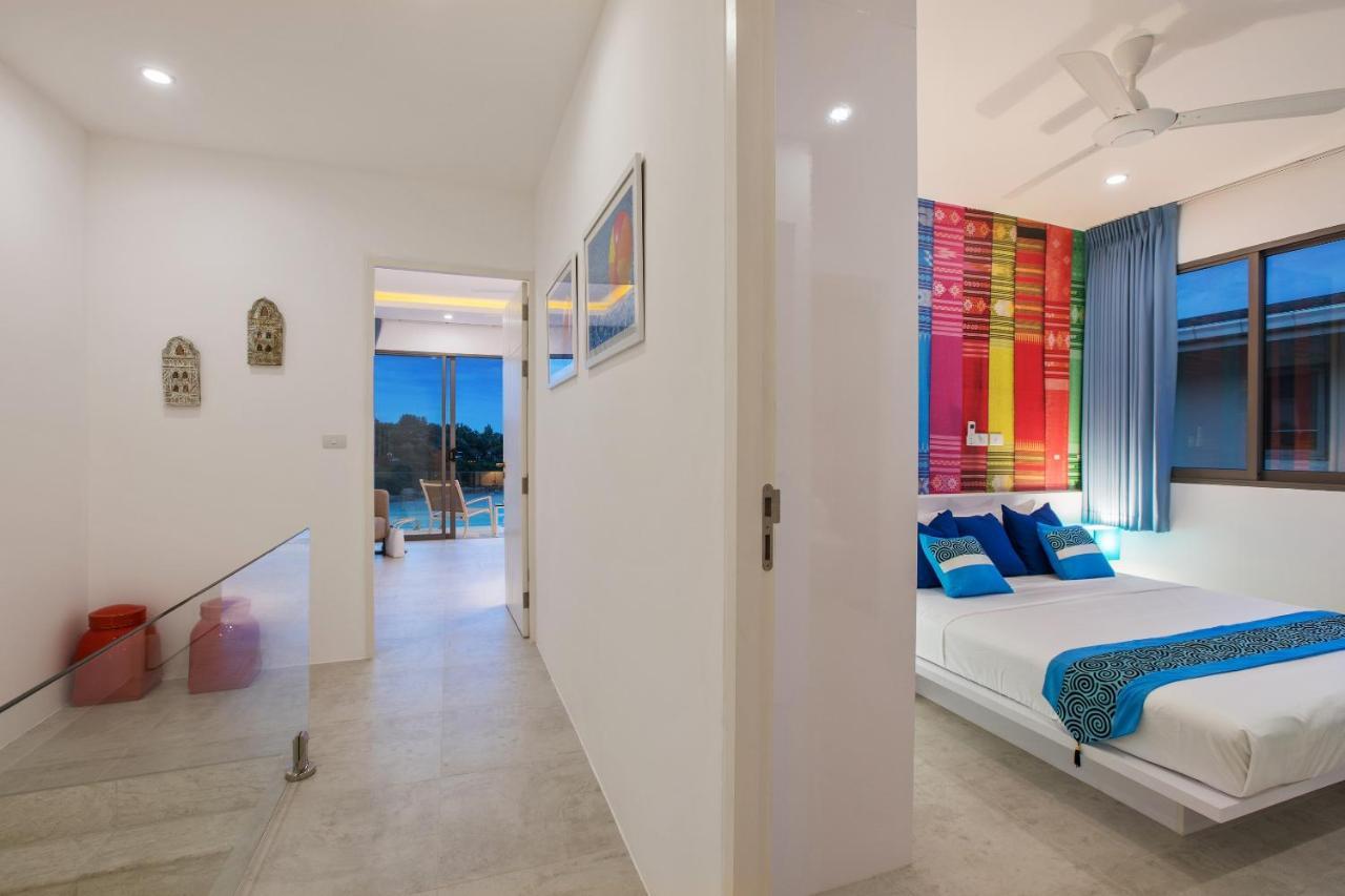 Beachside Villa - B18 - At Bayside Luxury Villas Samrong Bay Beach, 4 Bed 5 Bath, Sea & Sunset Views, Only 200M Walk To The Beach Choeng Mon ภายนอก รูปภาพ