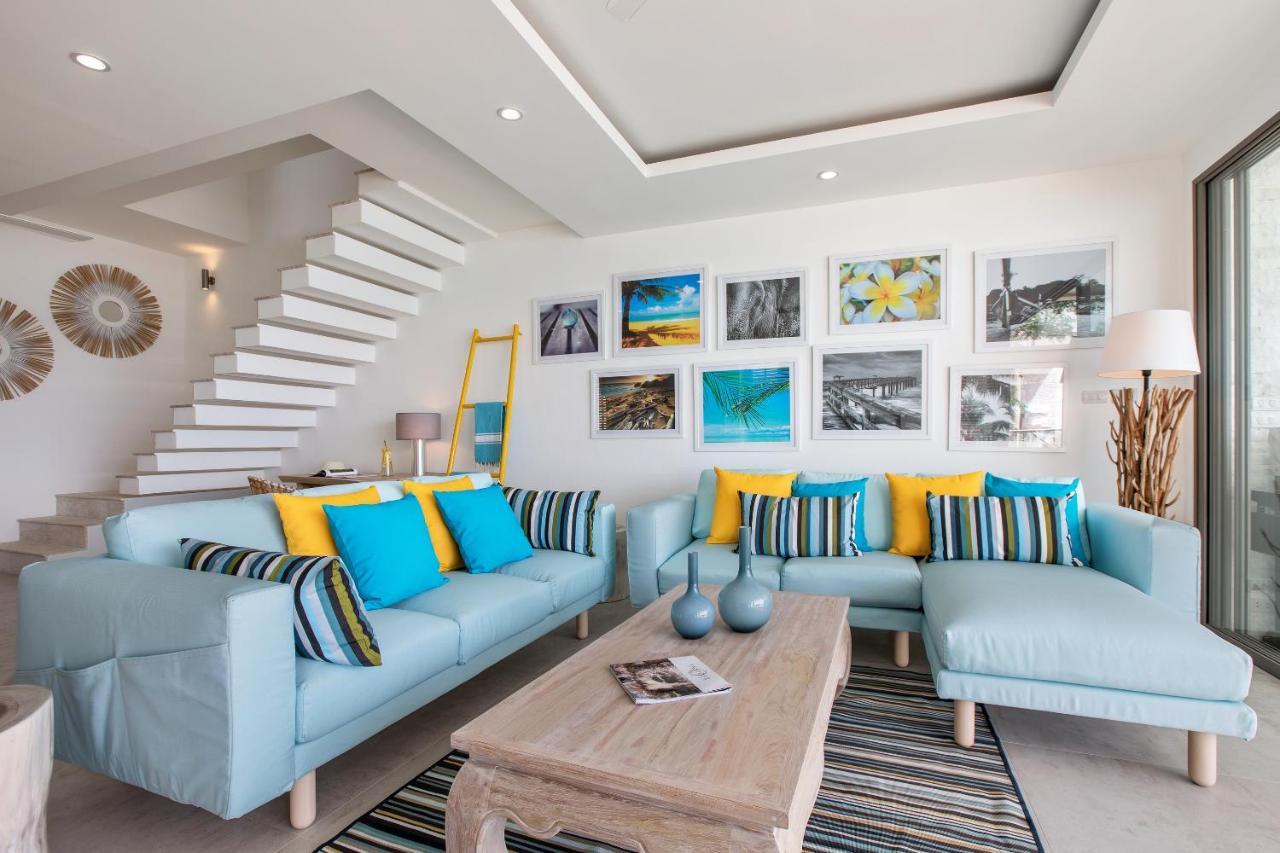 Beachside Villa - B18 - At Bayside Luxury Villas Samrong Bay Beach, 4 Bed 5 Bath, Sea & Sunset Views, Only 200M Walk To The Beach Choeng Mon ภายนอก รูปภาพ