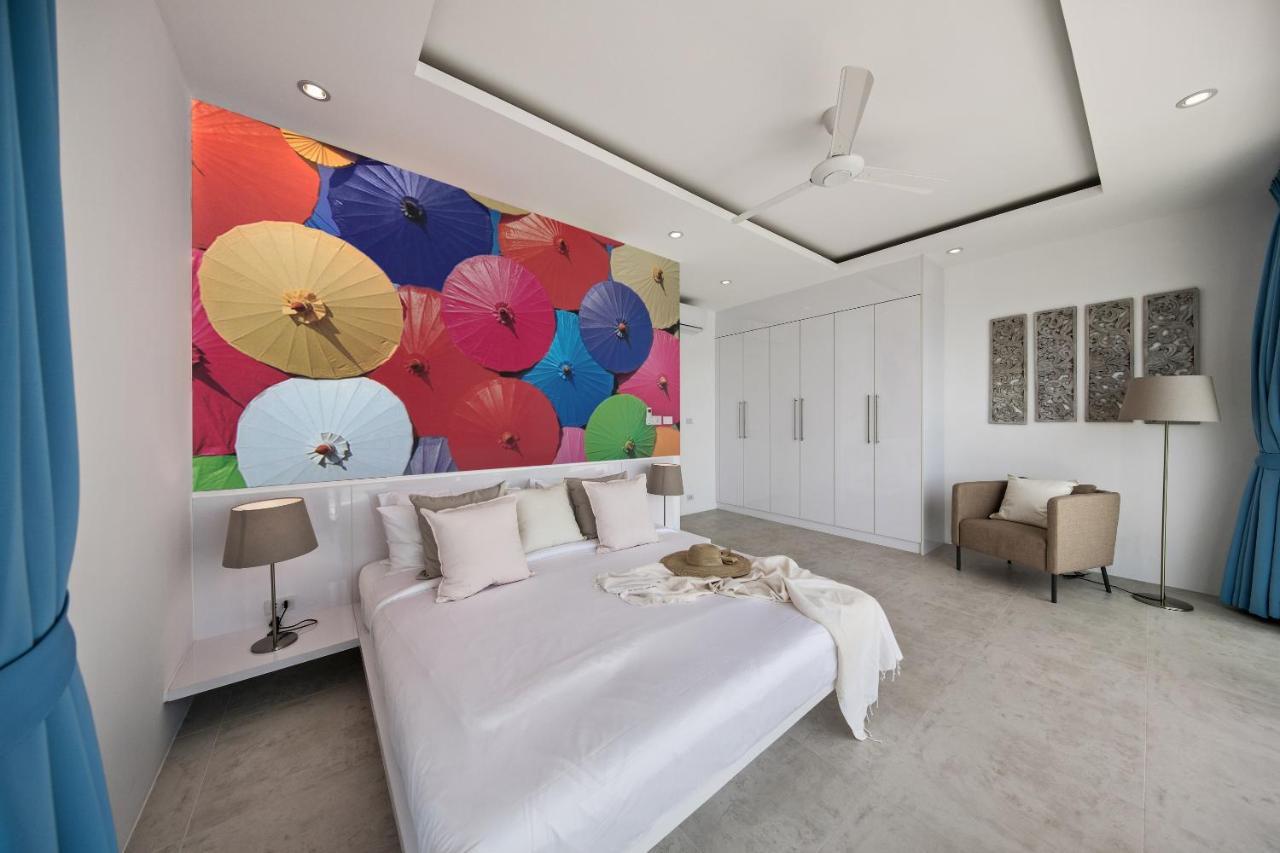 Beachside Villa - B18 - At Bayside Luxury Villas Samrong Bay Beach, 4 Bed 5 Bath, Sea & Sunset Views, Only 200M Walk To The Beach Choeng Mon ภายนอก รูปภาพ