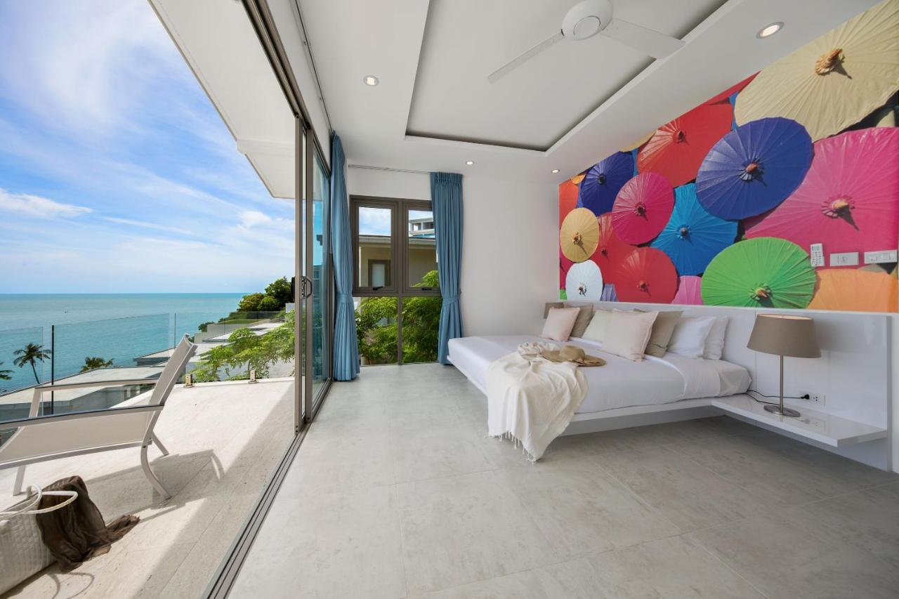 Beachside Villa - B18 - At Bayside Luxury Villas Samrong Bay Beach, 4 Bed 5 Bath, Sea & Sunset Views, Only 200M Walk To The Beach Choeng Mon ภายนอก รูปภาพ