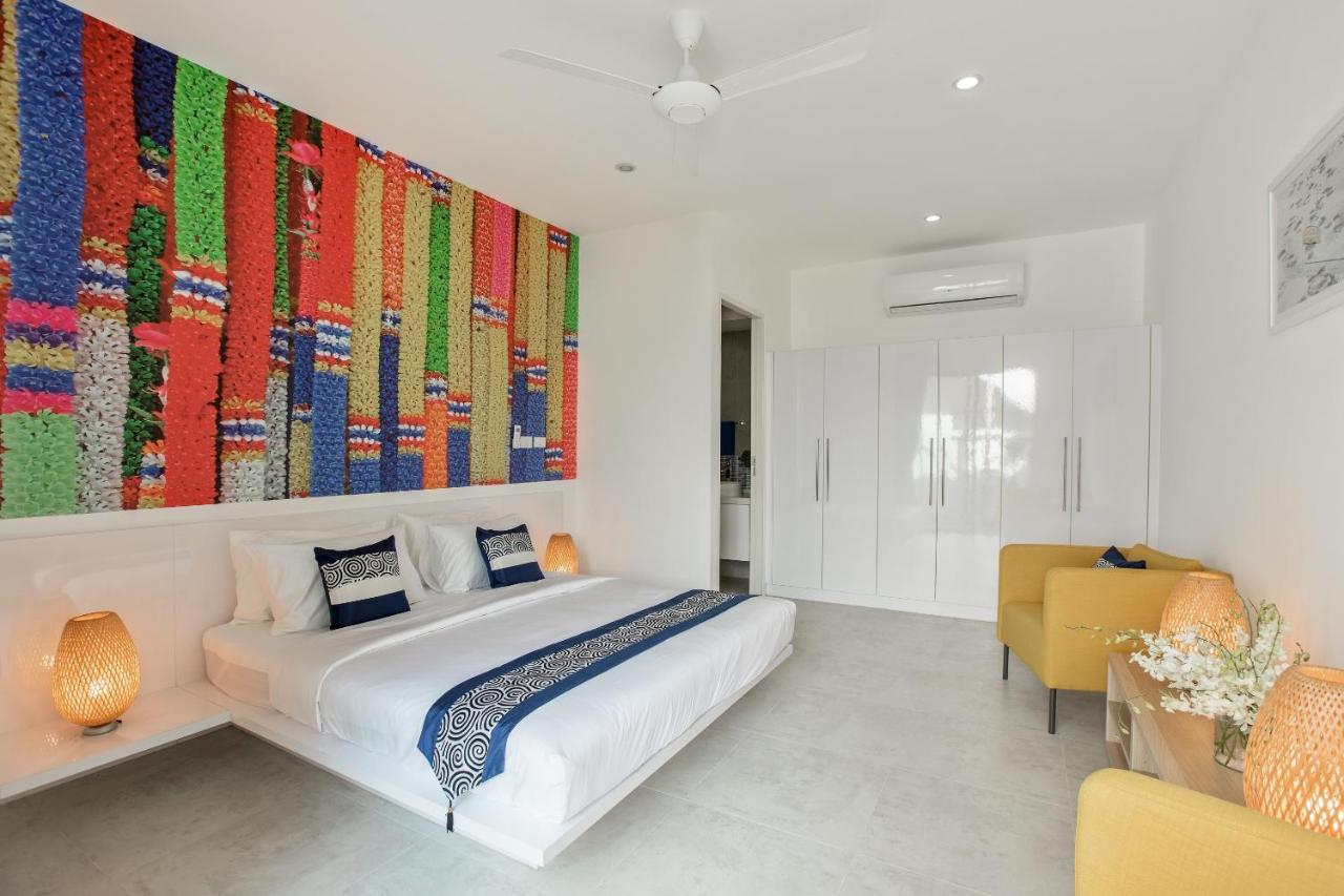 Beachside Villa - B18 - At Bayside Luxury Villas Samrong Bay Beach, 4 Bed 5 Bath, Sea & Sunset Views, Only 200M Walk To The Beach Choeng Mon ภายนอก รูปภาพ