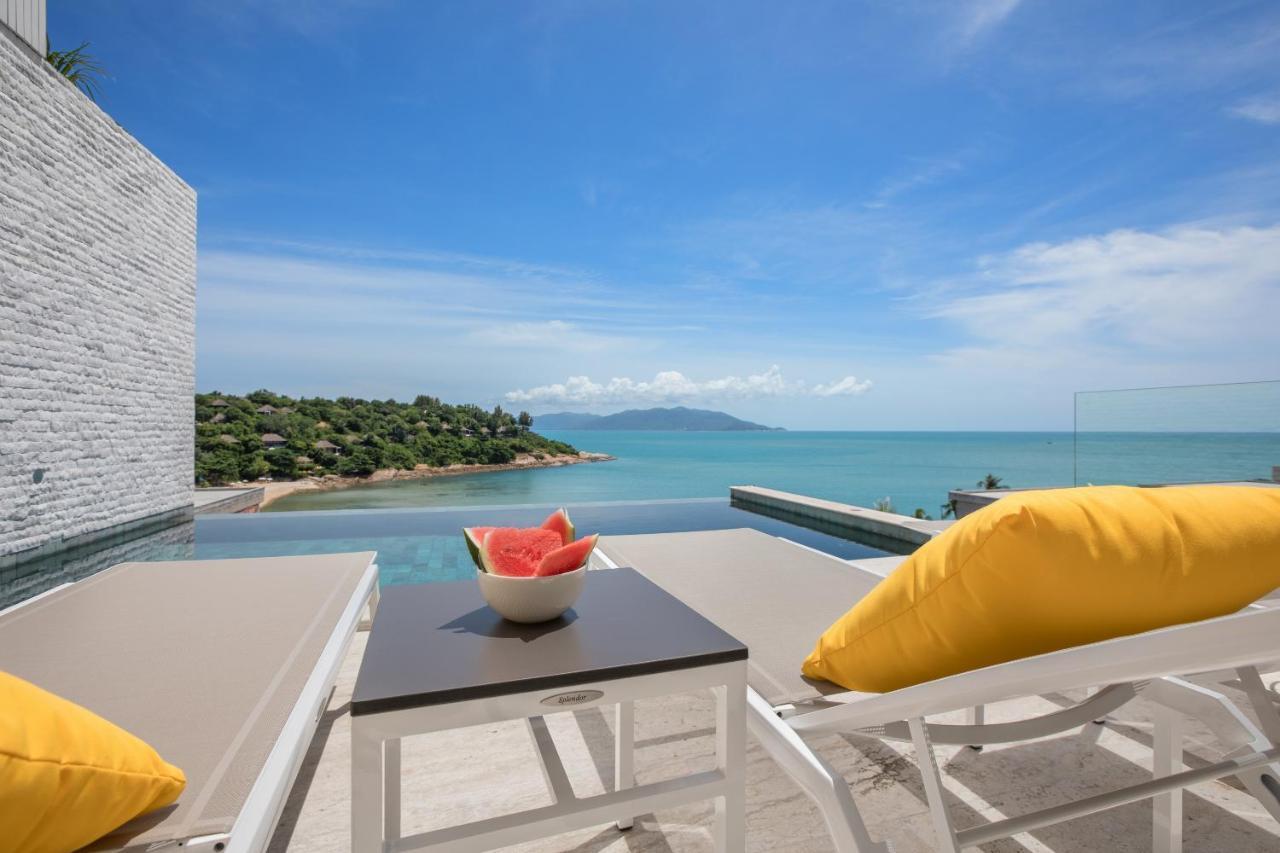 Beachside Villa - B18 - At Bayside Luxury Villas Samrong Bay Beach, 4 Bed 5 Bath, Sea & Sunset Views, Only 200M Walk To The Beach Choeng Mon ภายนอก รูปภาพ