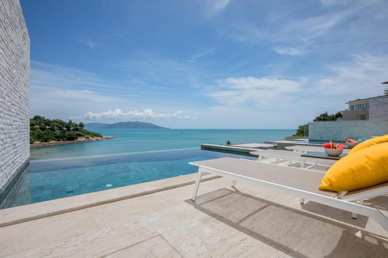 Beachside Villa - B18 - At Bayside Luxury Villas Samrong Bay Beach, 4 Bed 5 Bath, Sea & Sunset Views, Only 200M Walk To The Beach Choeng Mon ภายนอก รูปภาพ