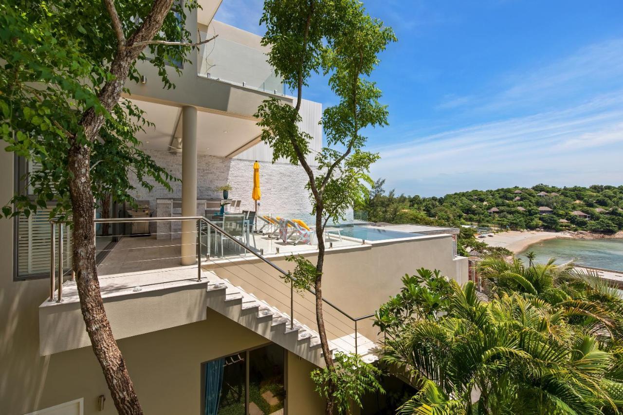 Beachside Villa - B18 - At Bayside Luxury Villas Samrong Bay Beach, 4 Bed 5 Bath, Sea & Sunset Views, Only 200M Walk To The Beach Choeng Mon ภายนอก รูปภาพ