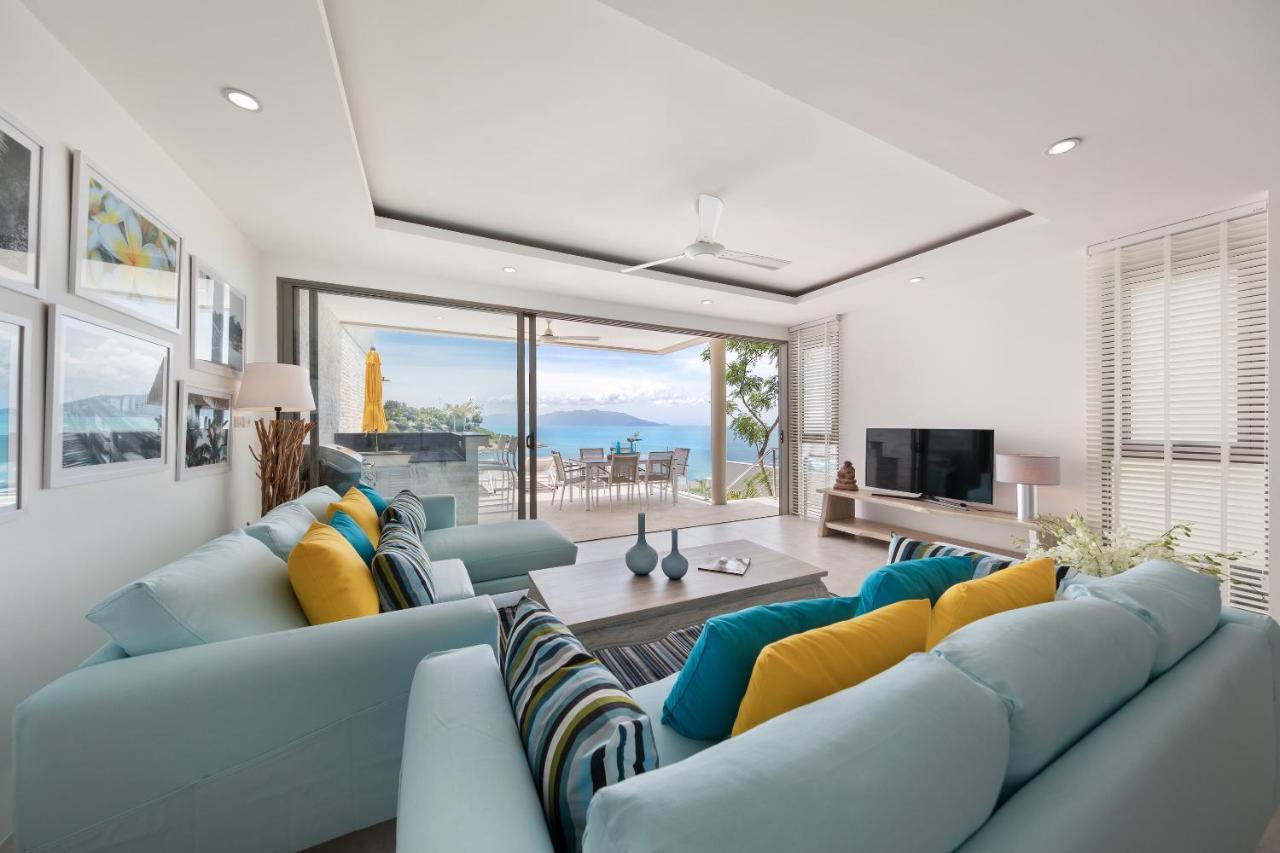 Beachside Villa - B18 - At Bayside Luxury Villas Samrong Bay Beach, 4 Bed 5 Bath, Sea & Sunset Views, Only 200M Walk To The Beach Choeng Mon ภายนอก รูปภาพ