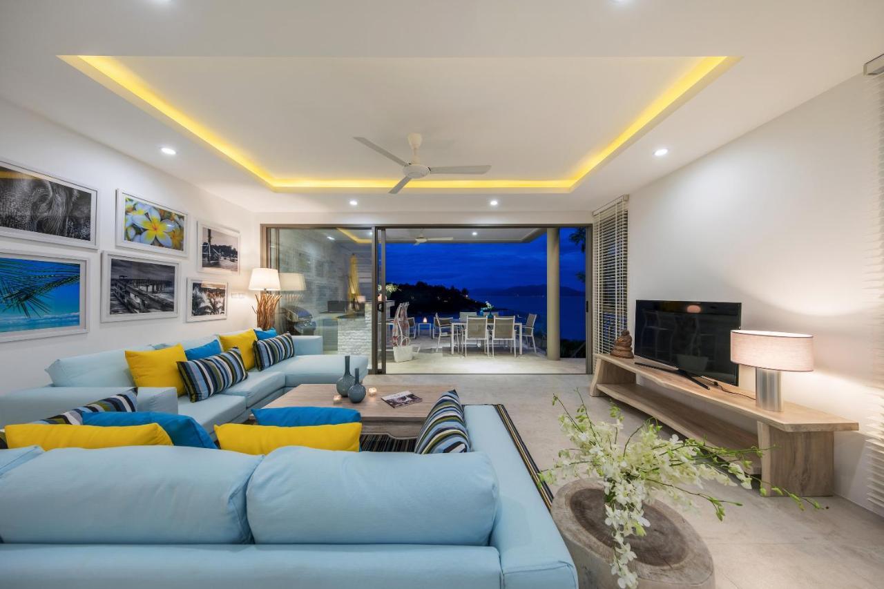 Beachside Villa - B18 - At Bayside Luxury Villas Samrong Bay Beach, 4 Bed 5 Bath, Sea & Sunset Views, Only 200M Walk To The Beach Choeng Mon ภายนอก รูปภาพ