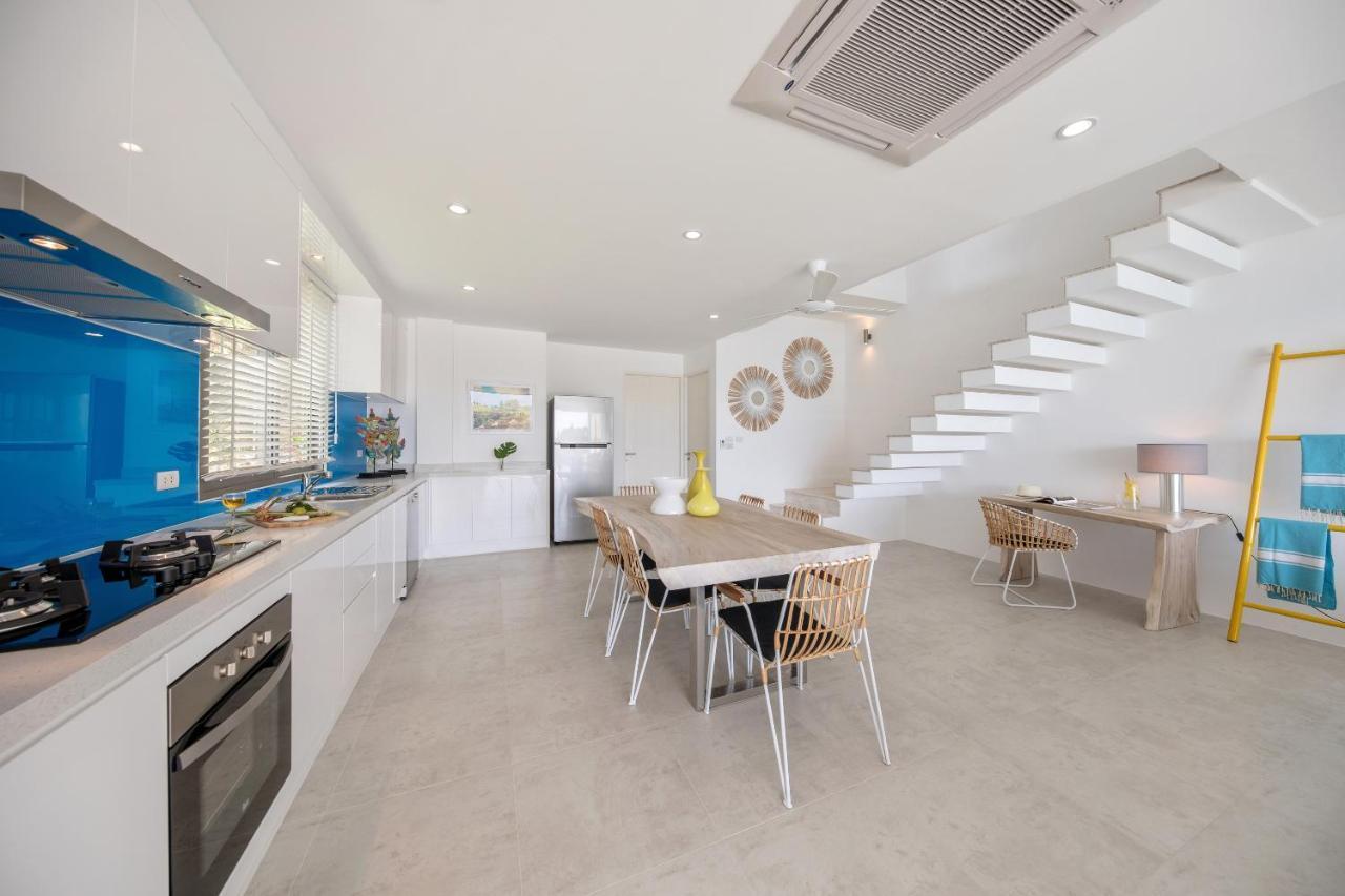 Beachside Villa - B18 - At Bayside Luxury Villas Samrong Bay Beach, 4 Bed 5 Bath, Sea & Sunset Views, Only 200M Walk To The Beach Choeng Mon ภายนอก รูปภาพ
