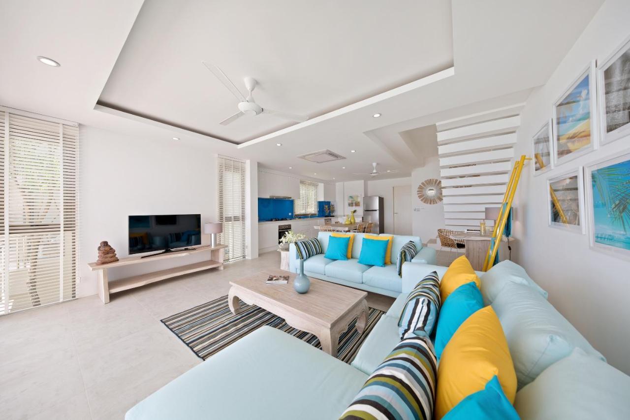 Beachside Villa - B18 - At Bayside Luxury Villas Samrong Bay Beach, 4 Bed 5 Bath, Sea & Sunset Views, Only 200M Walk To The Beach Choeng Mon ภายนอก รูปภาพ